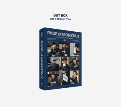 MONSTA X 2025 SEASON'S GREETINGS [PAGE of MONSTA X] Calendar