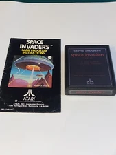 Space Invaders Atari 2600 (Atari, 1978) + Manual