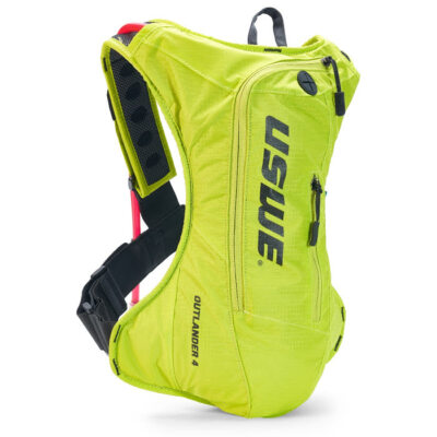 CAMEL BAG OUTLANDER 4 CRAZY YELLOW FLUO KAPAZITÄT 3L FLÜSSIGKEIT (3L+4L RUCKSACK