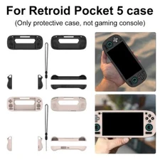 New TPU Shell Case For Retroid Pocket 5 Grip Protective Skin Stand Holder,'`,::'