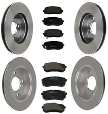 Kia Picanto Set Bremsscheiben Bremsen + Bremsbeläge für vorne und hinten