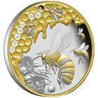 Niue 2022 1$ HONEY BEE 1 oz Silver Proof Coin