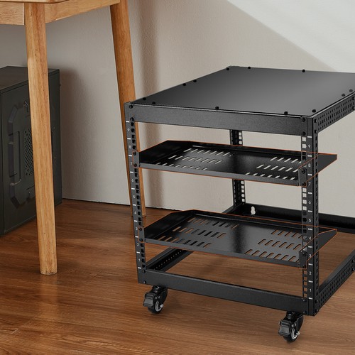 VEVOR Étagères de Rack Serveur 1U Profondeur 250 mm Plateau Ventilé Lot de 2 - Photo 8/12