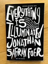 Jonathan Safran Foer - Everything Is Illuminated SIGNED Uncorrected proof