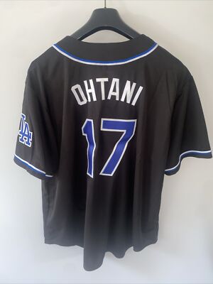 Shohei Ohtani Los Angeles Dodgers Black Jersey