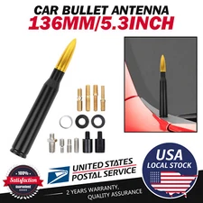 5.3inch 50 Cal Bullet Antenna With Screws For OEM 2001-2015 Audi TT Convertible