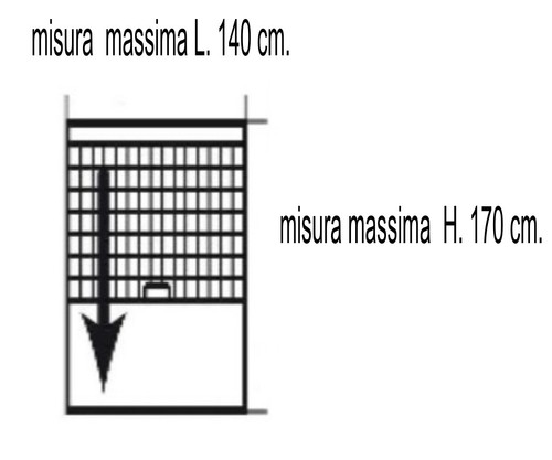 Kit Zanzariera rete ricambio universale per porte e finestre Riducibile Alvaro - Foto 5 di 7