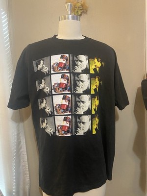 Brockum Phil Collins Tour 94 Graphic Tee Black Short Sleeve  rock vintage band