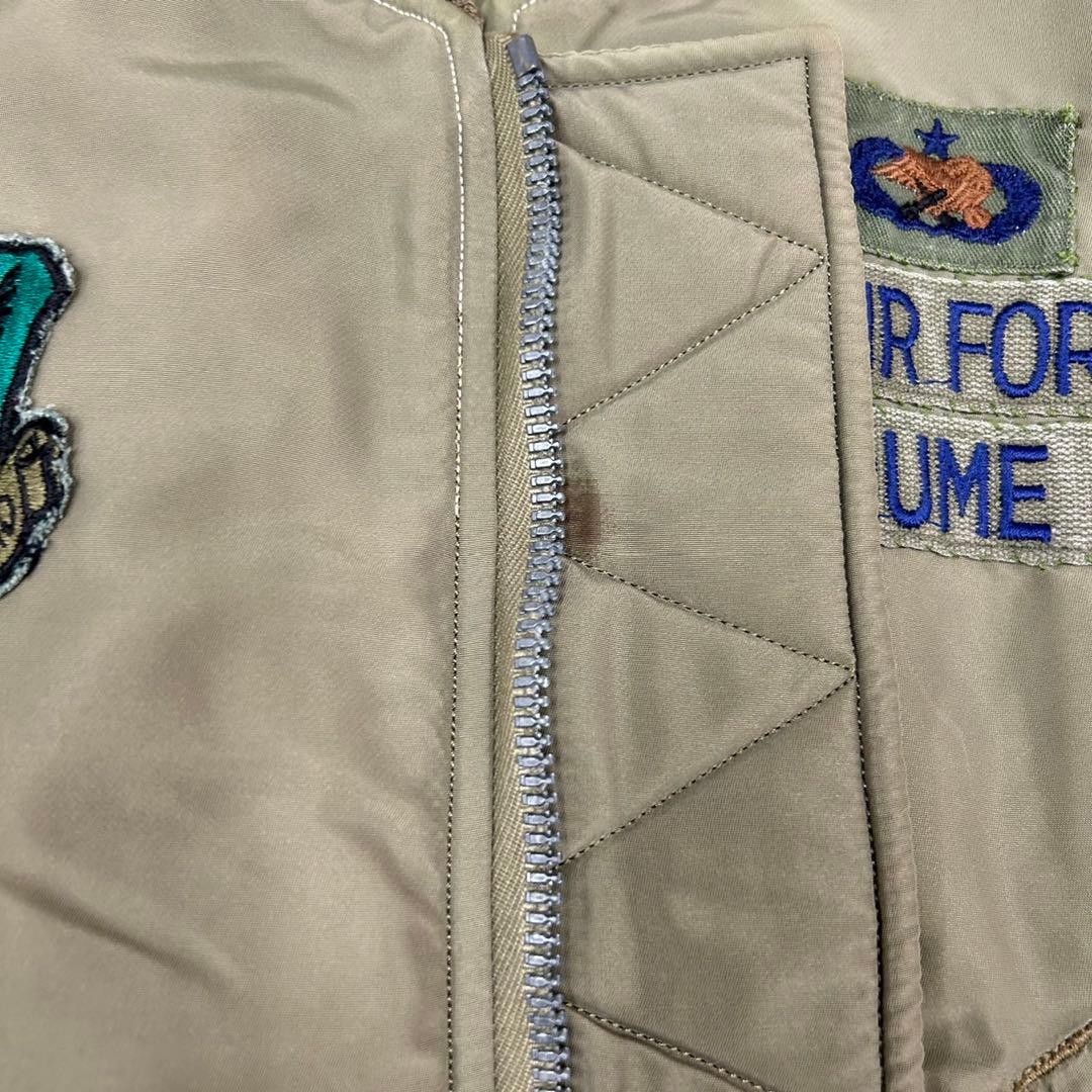 Buzz Ricksons B-15C Nylon Flight Jacket Khaki Jap… - image 22