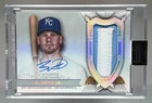 2024 Topps Dynasty Bobby Witt Jr. Auto Patch Design B Vertical Silver 2/5 Royals