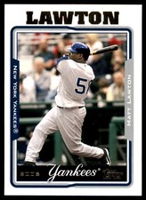 Matt Lawton 2005 Topps Updates & Highlights #UH8 Yankees MLB READ FREE SHIPPING