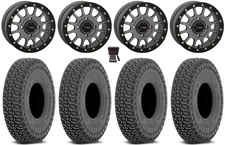 System 3 SB-5 15" Wheels Grey 32" Tango Tires Textron Wildcat XX