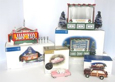 4 PC DEPT 56 SNOW VILLAGE STARDUST DRIVE IN T...