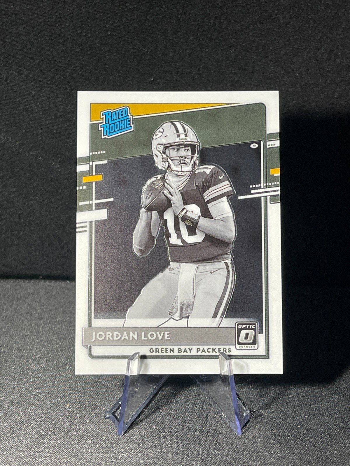 2020 Panini Donruss Optic - Rated Rookies Variation Jordan Love #304 (RC)