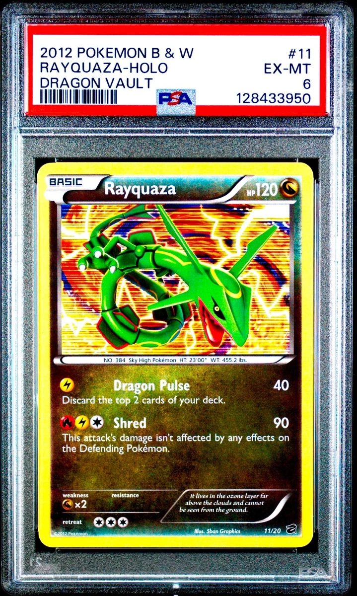 Rayquaza Pokémon TCG Holo Rare Individual Collectible Card Game
