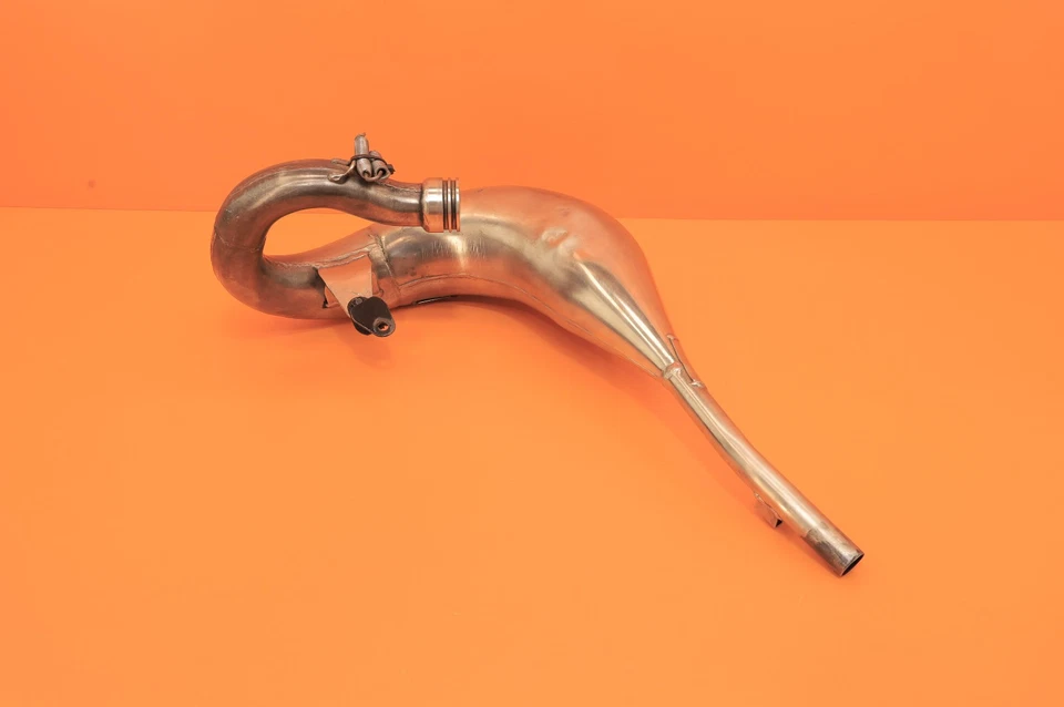 Tubo de cabezal de escape cámara de expansión platino circuito profesional YZ85 YZ 85 2002-2018 Foto 2 de 4