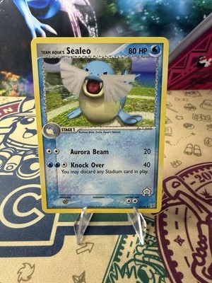 Team Aqua's Sealeo 31/95 Team Magma vs Team Aqua Regular Pokemon TCG