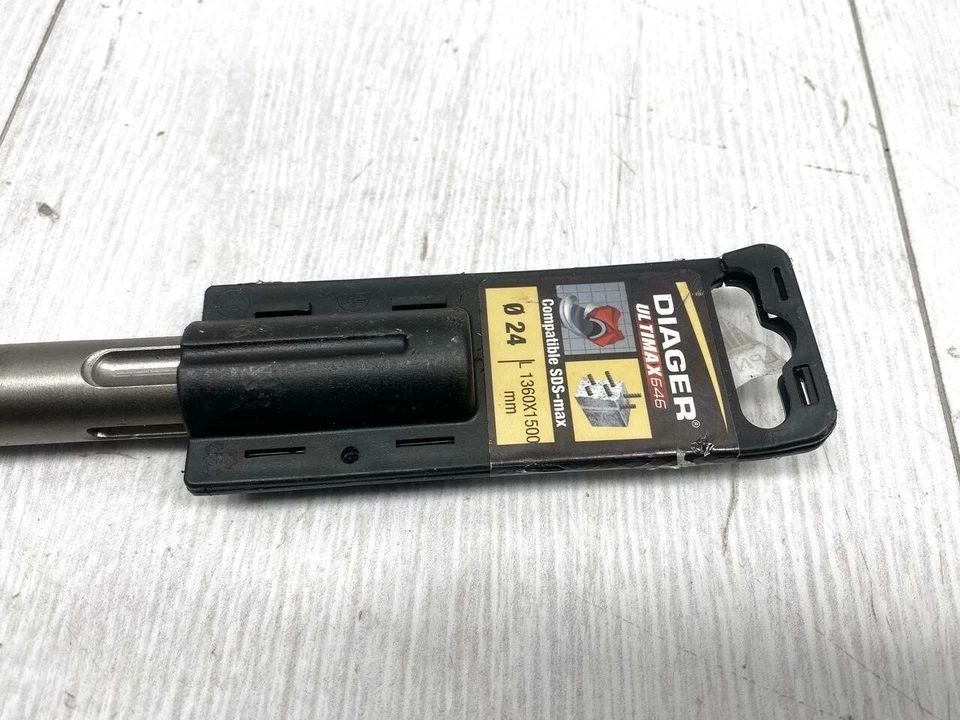 Foret à marteau perforateur Diager Ultimax 646 SDS Max 24x1500 mm... - Photo 2/4