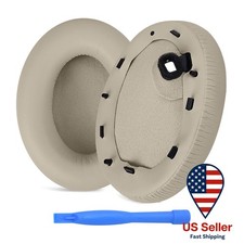 Replacement Ear Pads for Sony WH 1000XM4 - Memory Foam Brown