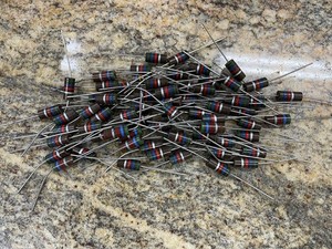 4B  25PCS   ALLEN-BRADLEY 5600 OHM 2 WATT 10% RC42GF562K