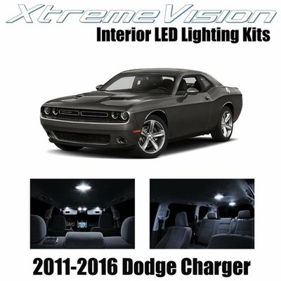XtremeVision Interior LED for Dodge Challenger 2011-2016 (16 PCS) Pure White