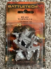 Battletech BT-433 Warwolf H Iron Wind Metals Mechwarrior NiB