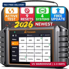 2026 NT716 Bidirectional OBD2 Scanner, 4-System Diagnostic Tool for ABS