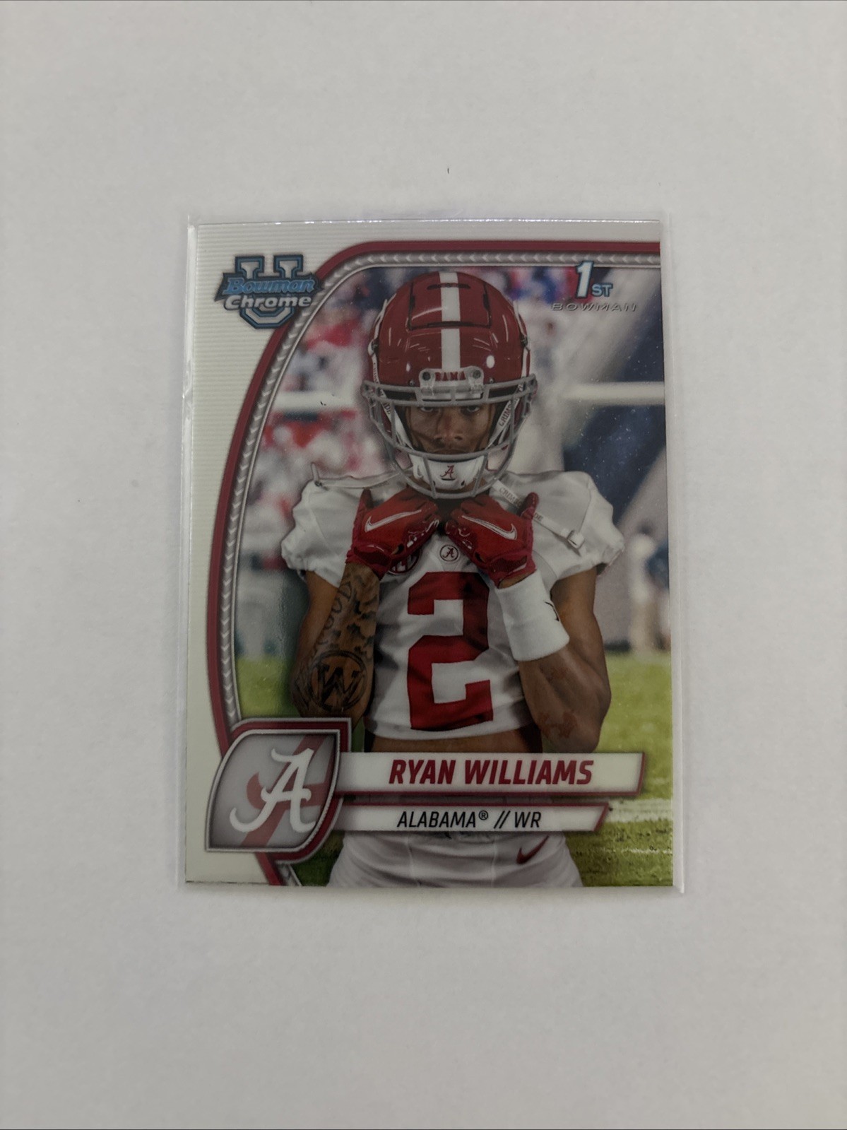 2024 Bowman University Chrome - Ryan Williams #53 Refractor (RC)