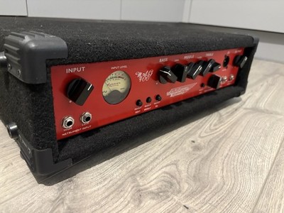 Ashdown MAG400 Bassverstärker Verstärkerkopf 400 Watt Made in UK rot