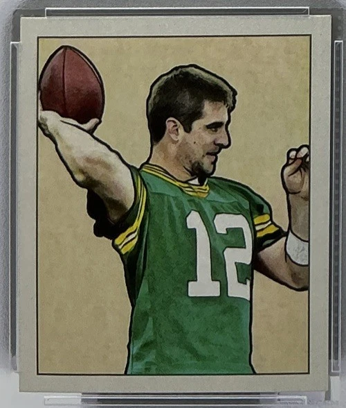 Aaron Rodgers PSA 9 - 2011 Topps '1950 Bowman Design' - Packers, Steelers, Canton Foto 4 de 4