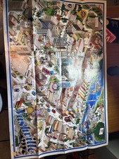 Vintage 1996 Nashville Tennessee Map