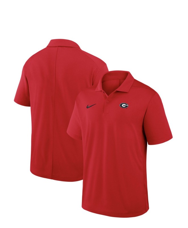 Men's Nike Dri Fit Polo Shirt Sz M Football UGA Georgia Bulldogs Dawgs College 