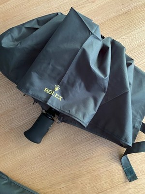 Rolex Regenschirm grün Open/Close-Funktion hochwertig - Sammler