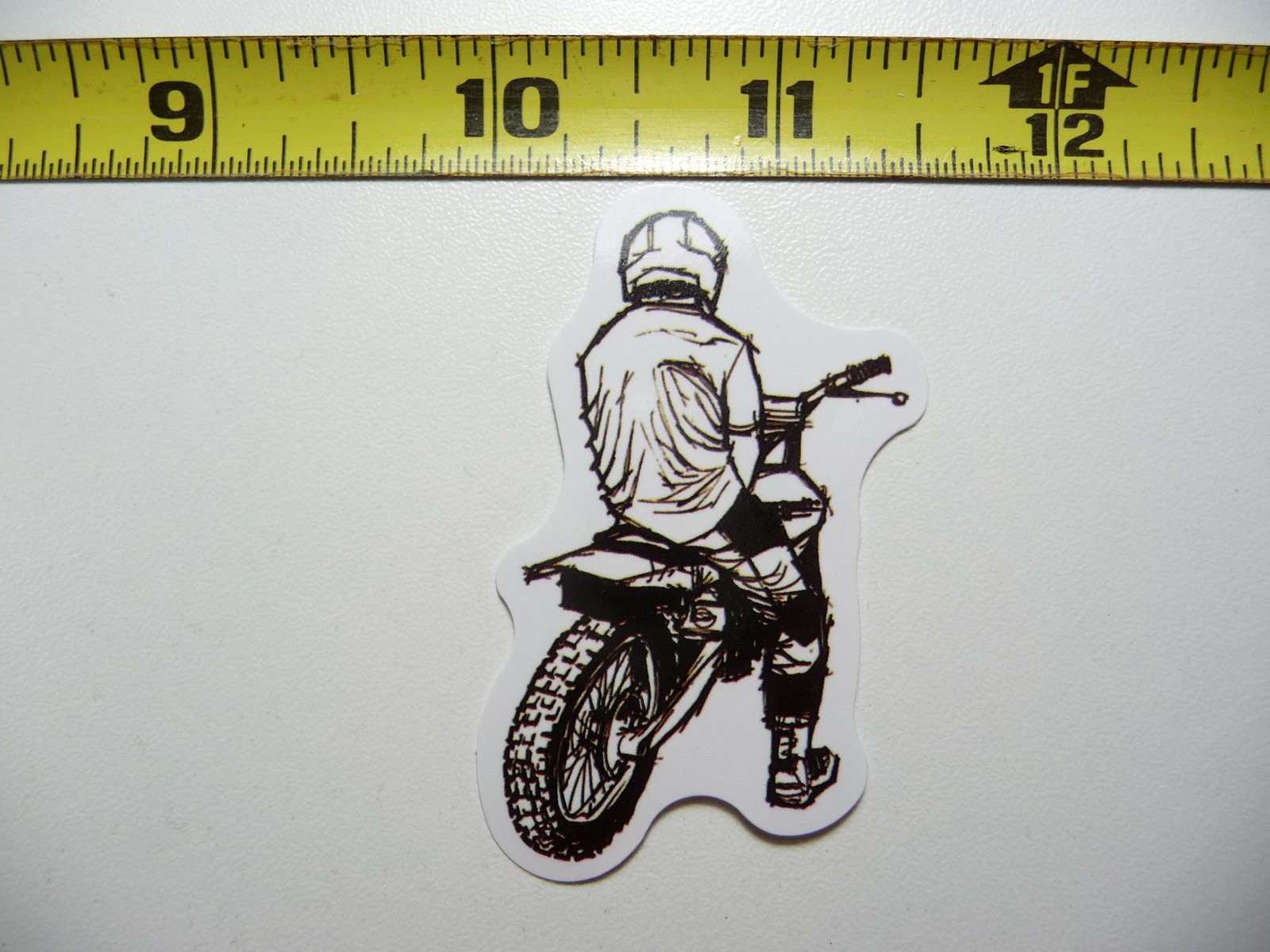 Solitude Motorcycle Ride Sticker Decal for Bike Lovers