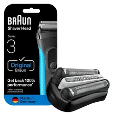Braun Series 3 Men's Electric Shaver Head ORIGINAL Replacement Blade, Black 1 CT