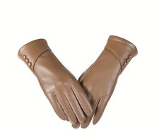 Tan Leather Gloves NWT