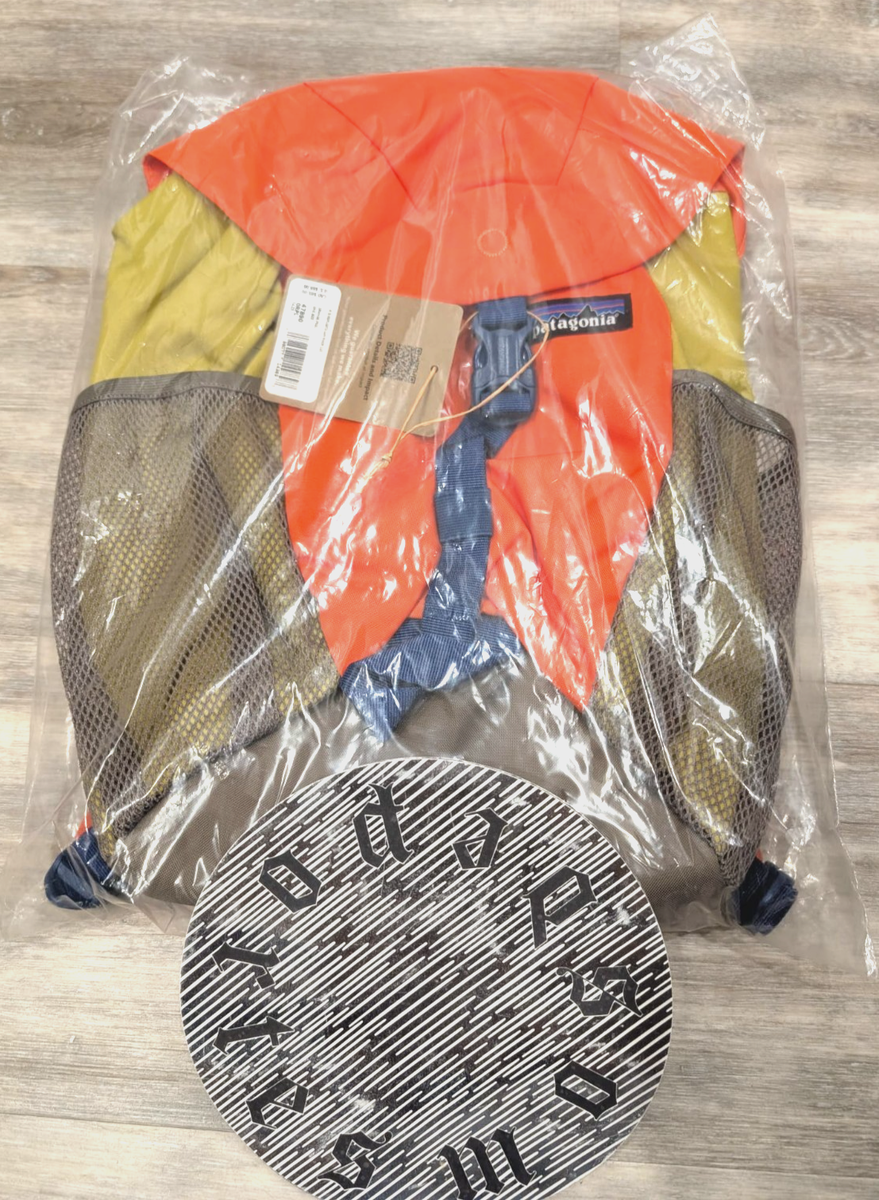 NWT Patagonia Orange Peel Refugito Kids Youth Daypack Backpack 12L