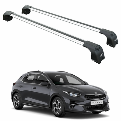 #ad #ad For Kia XCeed 2019 2025 Roof Rack Cross Bars Flush Rail Silver $189.00