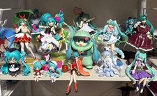 Hatsune Miku Figure Lot Collectible Anime Toys Fully Functional Authentic Japan