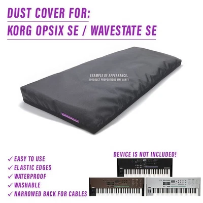 DUSTCOVERPRO STAUBSCHUTZHÜLLE für Korg Opsix SE, Wavestate SE