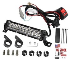 LED Light Bar ON/OFF Switch Front Headlight Bar Kit Dirtbike Light Bar for