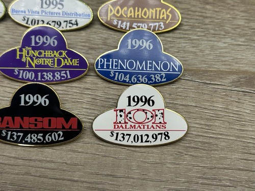 Vintage 1994-96 Disney Part Of The Magic Employee Movie Box Office Pin Lot - Bild 7 von 14