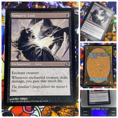 MTG Vampiric Link   Nm MTG Planar Chaos 2007 OG Card Lifelink Staple