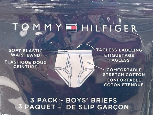 Tommy Hilfiger 3 Pack Boy’s Briefs Size 6-7 ( FAST SHIPPING) - Picture 7 of 7
