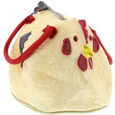 Rubber Chicken Purse - The Hen Bag Handbag Medium, Multicolor