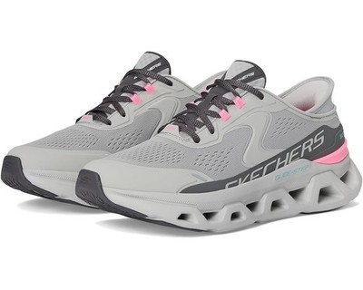 Sale! Skechers Women's Glide Step Altus Hands Free Slip Ins Medium, Grey Pink