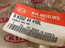 KIA HYUNDAI OEM Genuino 0K552 444410L CABLE RR RH Carnival I II Freno de Estacionamiento