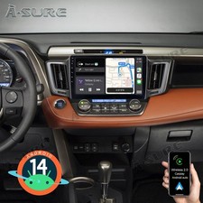 64 GB per Toyota RAV4 2013-2018 Android 14 autoradio navigatore carplay WiFi BT GPS DAB