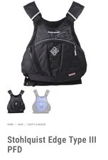 Stohlquist Edge Type III PFD Black Size L/XL