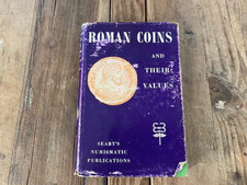 David R. Sear ROMAN COINS AND THEIR VALUES  1st Edition Early Printing